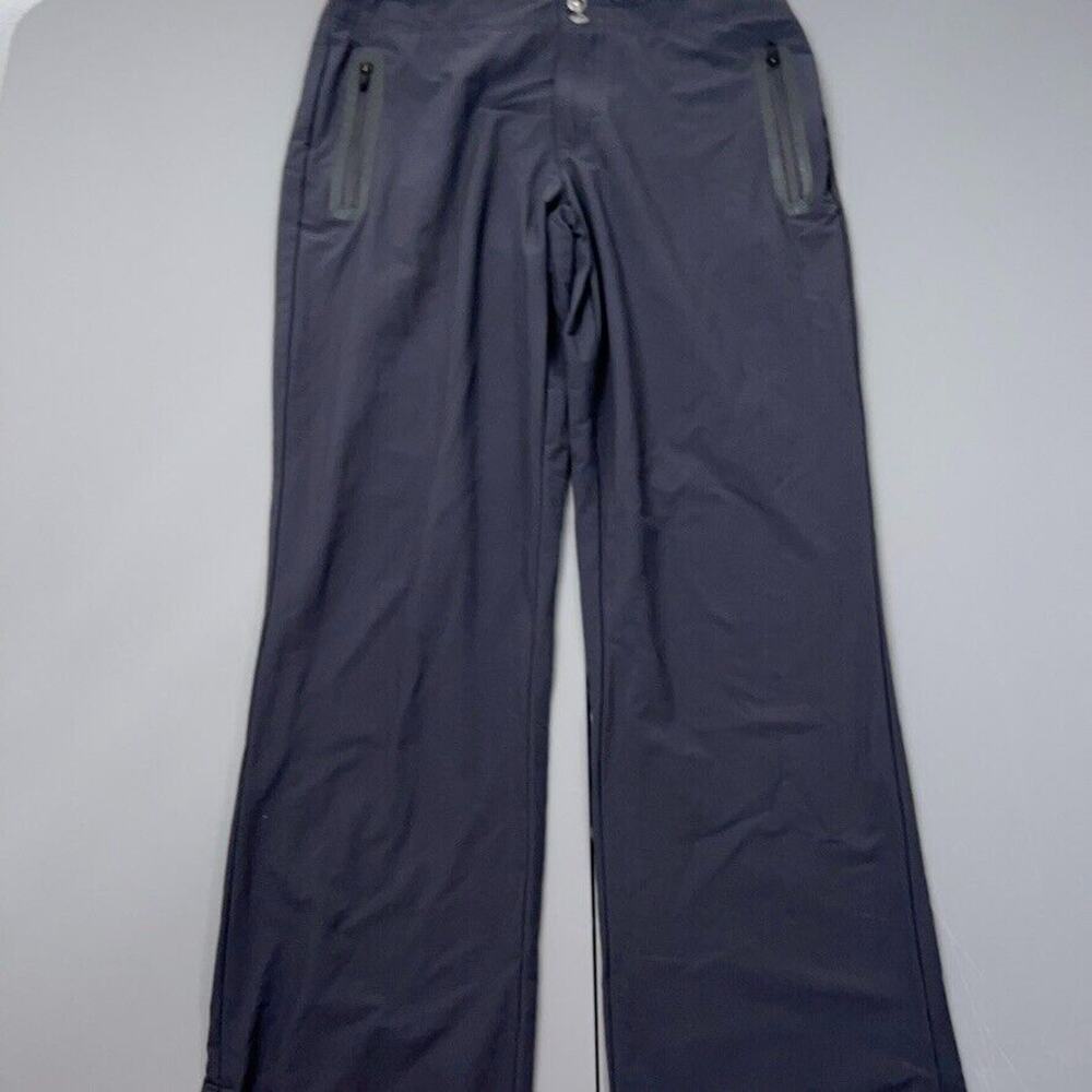 Cabela's Hiking Pant Women 4/32 Grey Low-Rise Zip Pocket Straight legs